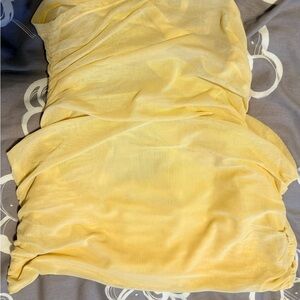 White Fox Boutique Yellow Blouse